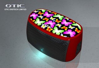 Color & Pattern Design ➔ Bluetooth Speaker