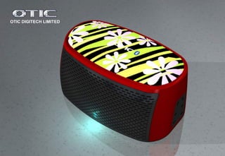Color & Pattern Design ➔ Bluetooth Speaker