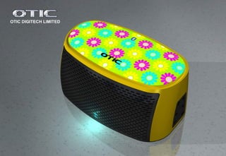 Color & Pattern Design ➔ Bluetooth Speaker