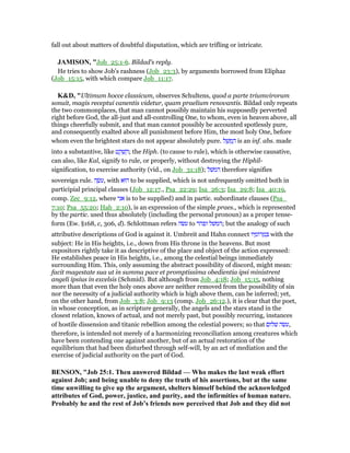 Job 25 commentary | PDF
