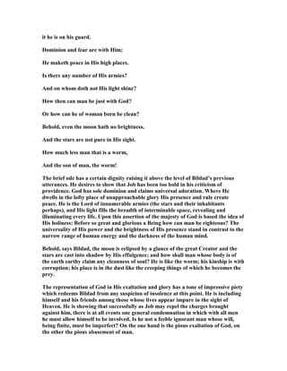 Job 25 commentary | PDF