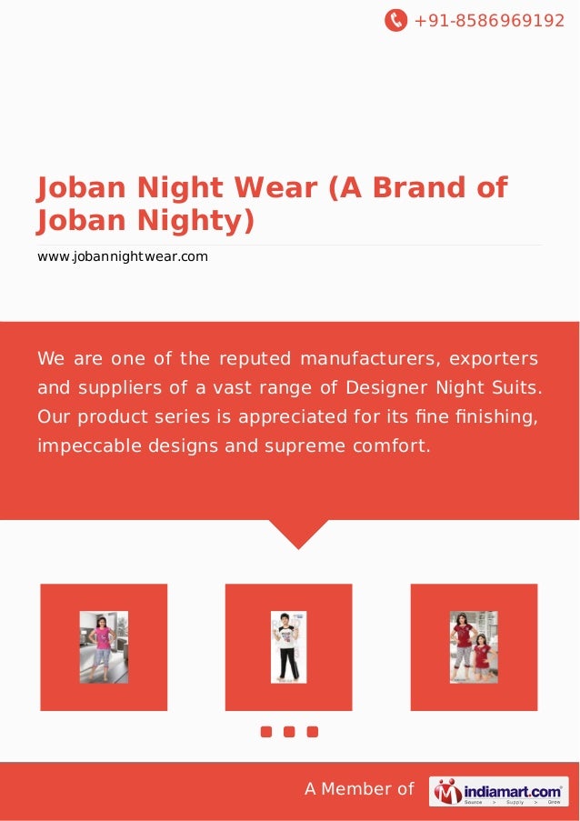 joban nightwear