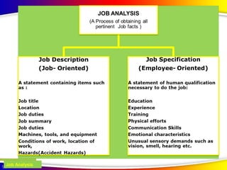 Job Analysis
 