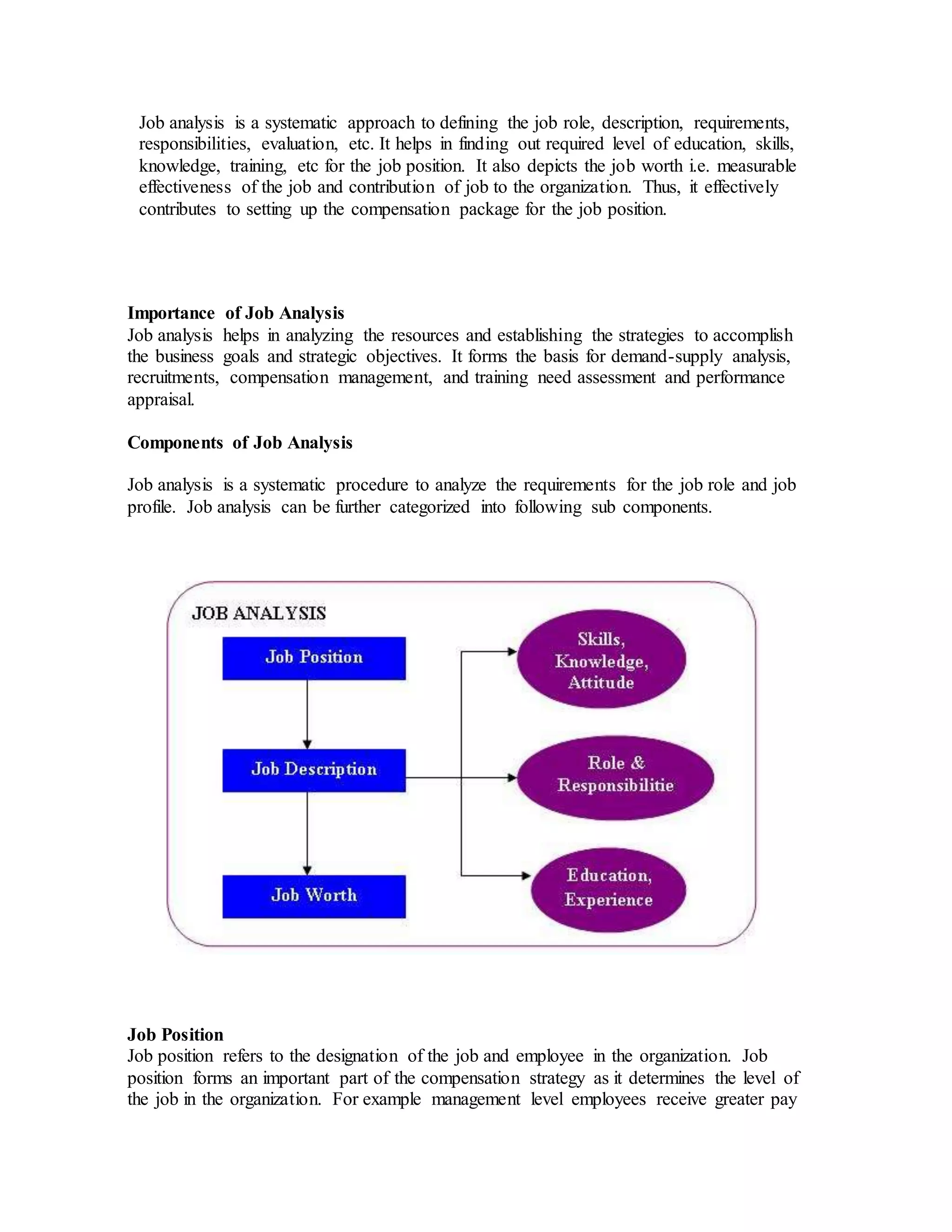 Job analysis | PDF | Free Download