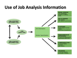 Beenish Tariq Zuberi 14
Use of Job Analysis Information
 