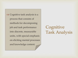 Job analysis and performance [english] | PPTX