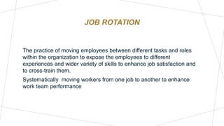 Job analysis, Design, specification description and evaluation.pptx