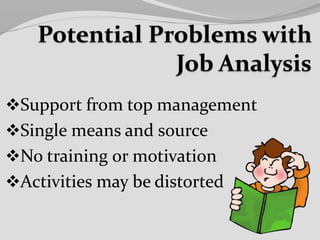 Support from top management
Single means and source
No training or motivation
Activities may be distorted
 