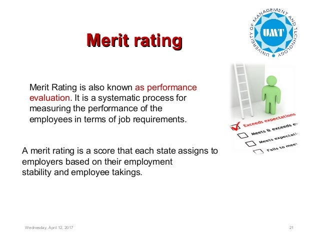 Advantages of merit rating picture