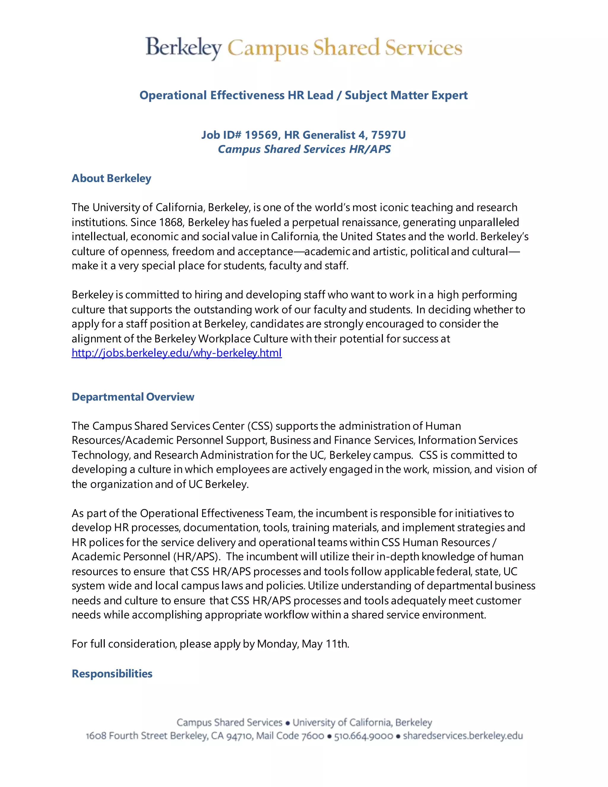 Uc Berkeley Jobs On Campus - s1l59vs