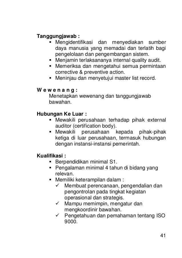 Pelatihan Job Aspects, Job Analysis & Job Description