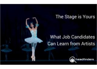 What Job Candidates Can Learn from Artists | by Frank Knoche | headfinders