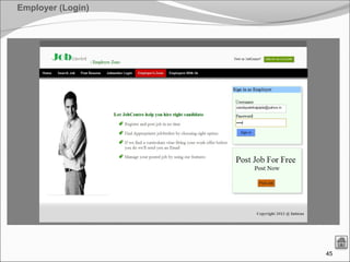 45
Employer (Login)
 