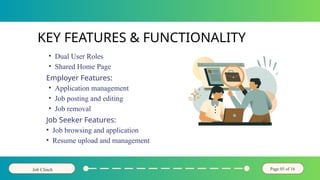 JobClinch - a simple, easy-to-use job portal that links employers and ...