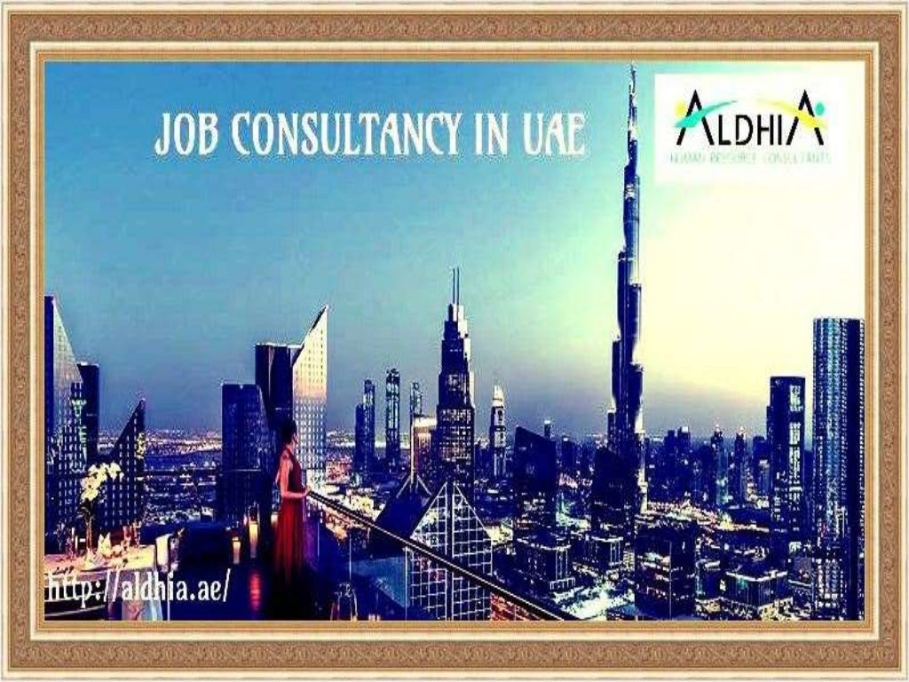 consultancy jobs uae