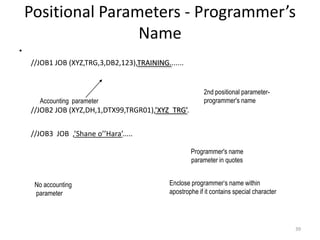 Job Control Psh Job Control Language | PPTX