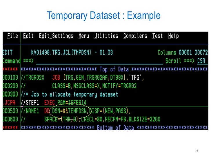 Job Control Language