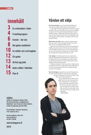 Jobbar Dada JobDax 2010 | PDF