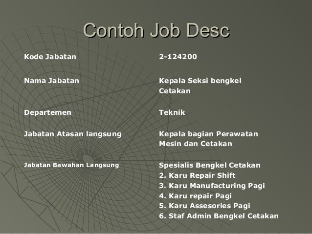 Job+desc+&+job+spec