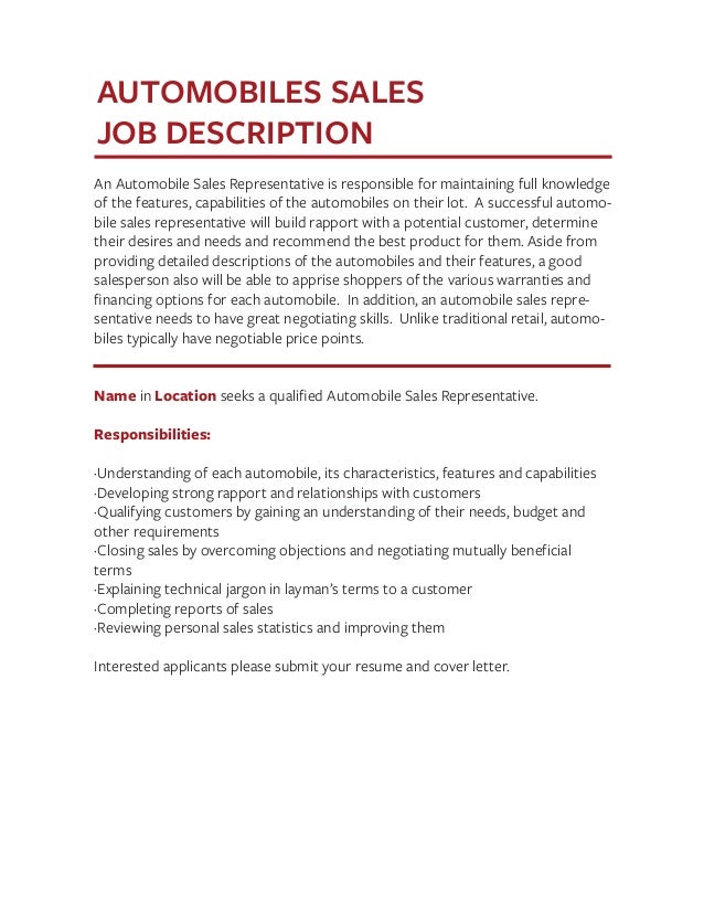 Job Description Templates The Definitive Guide