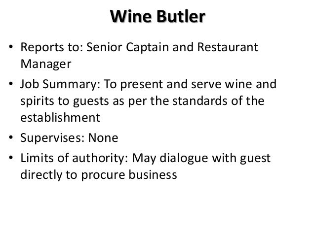 Restaurant Steward Job Description Free Online Document