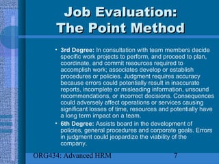 Job evaluation | PPT
