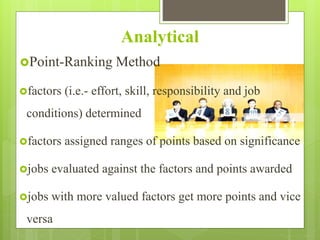 Job evaluation | PPTX