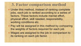 Chapter 8 job evaluation method HRM Mgt.pptx