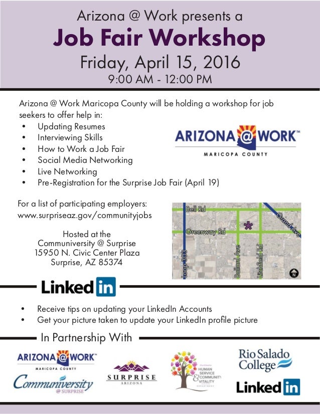 how to work a job fair