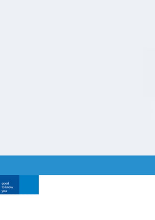 ﬁt
det handler om måden
vi matcher på
Hos Randstad mener vi, at man kun kan matche mennesker og jobs
gennem indgående kendskab til både kandidaten og virksomheden.
Vores slogan good to know you udtrykker vores ægte interesse for de
parter, vi arbejder for. Den viden vi opnår herved, gør det muligt for
os at yde dig den bedste service.
Vores konsulenter matcher mennesker og jobs ved hjælp af tre for-
skellige parametre: job fit, boss fit og company fit. For hvert af disse
parametre er der kriterier, som vi tager hensyn til for at lave det bedst
mulige match. Matcher jobkravene og kandidatens faglige kvalifika-
tioner og erfaring? Kan vi se et psykologisk match mellem lederen og
kandidaten? Har han/hun potentiale til at avancere i den pågældende
virksomhed? Passer virksomhedskultur og ledelsesstil til kandidatens
karakteristika? Vi kigger dog også på mere praktiske aspekter, f.eks.
hvor lang rejsetid kandidaten har.
For at niveaudele disse kriterier har Randstad udviklet det såkaldte
job-boss-company fit scorecard. Med dette værktøj kortlægger vi
kandidaterne i forhold til 21 særlige kriterier og sikrer, at kvaliteten
af matchet forstås fuldt ud.
Ved siden af vores scorecard vises en grafisk fremstilling, som giver et
hurtigt overblik over, om kandidat og krav matcher.
Kontakt Randstad og lad os finde og udvælge dine nye medarbejdere.
Og lad os vise dig, at det virkelig er godt at kende dig!
70 10 13 12 stiller automatisk om til nærmeste afdeling.
www.randstad.dk
good
to know
you
good
to know
you
det handler
om måden
vi matcher på
job, boss & company ﬁt
 