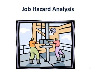 Job Hazard Analysis
1
 