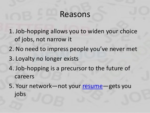 job hopping job hopper