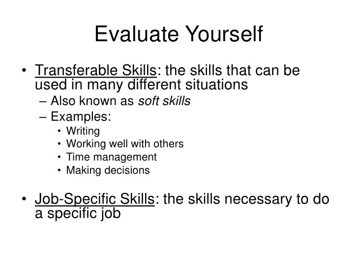 job skills definition