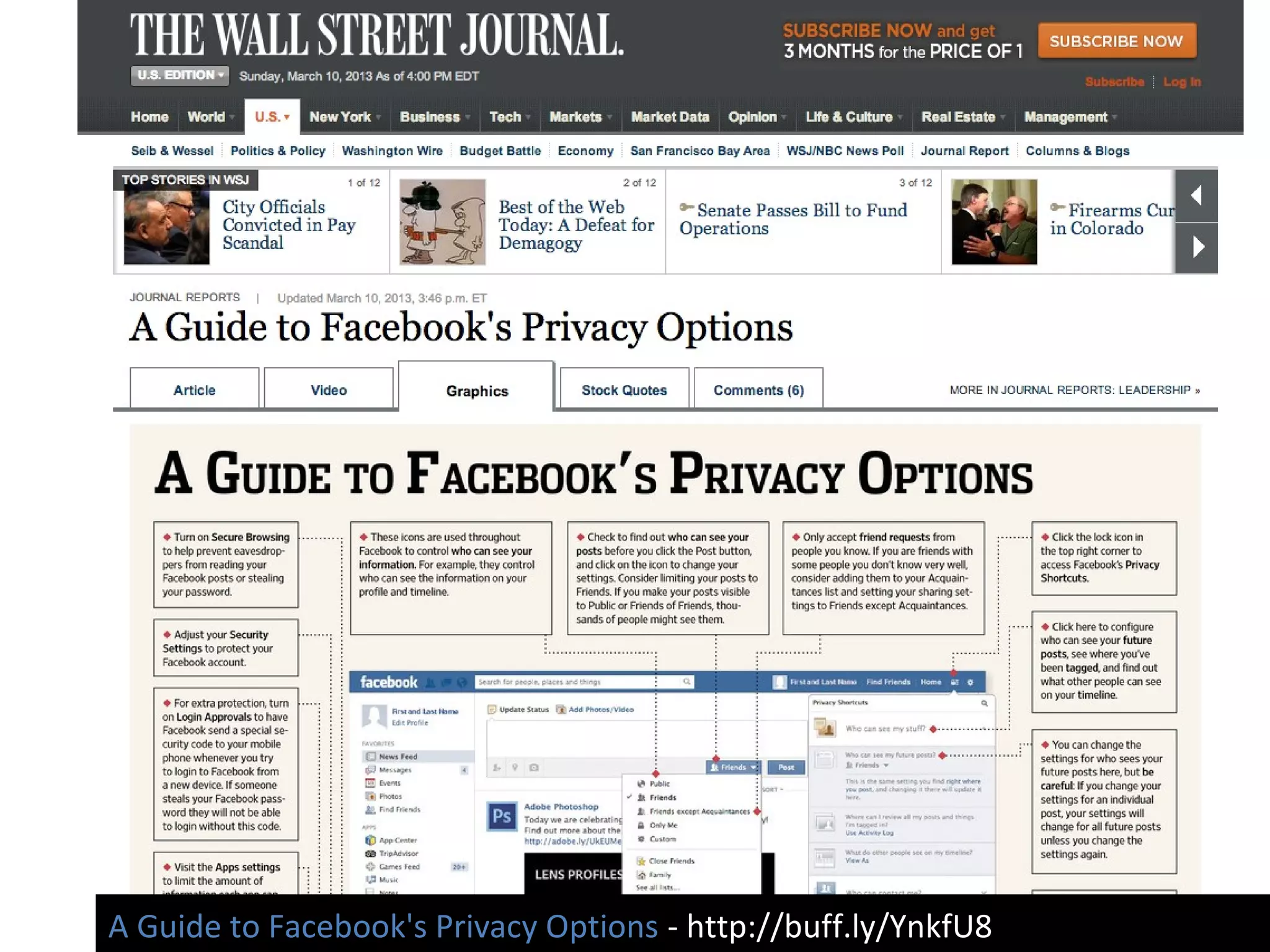 A Guide to Facebook's Privacy Options --http://buff.ly/YnkfU8
A Guide to Facebook's Privacy Options http://buff.ly/YnkfU8
 