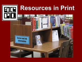 Resources in Print
 