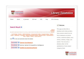 Job Hunting using Library Resources & Social Media