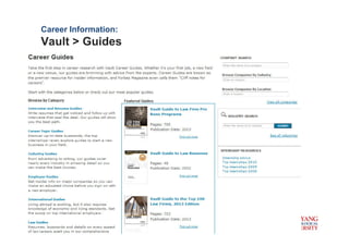 Career Information:
Vault > Guides
 