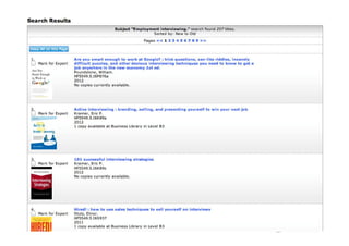Job Hunting using Library Resources & Social Media