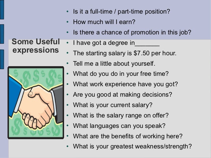 ESL - Job Interview