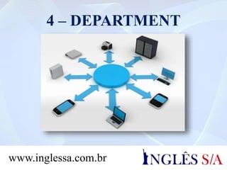 4 – DEPARTMENT
www.inglessa.com.br
 