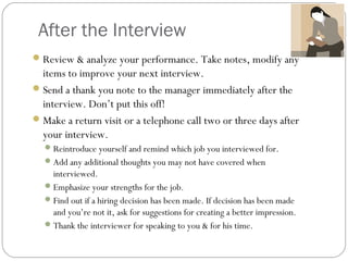 Job Interview - A Complete Guide | PPT