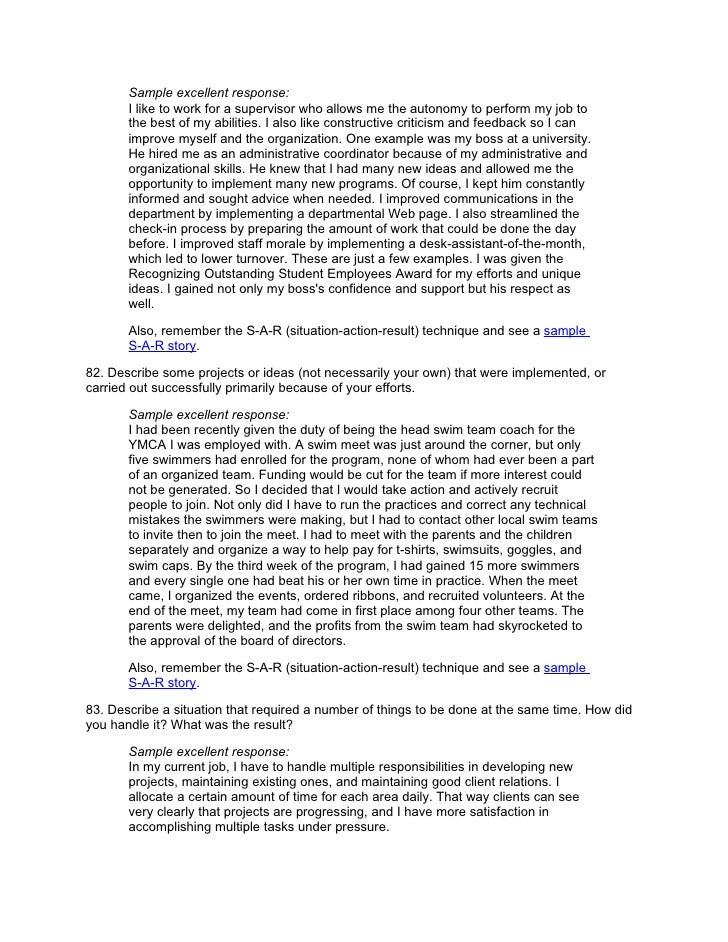 job interview question database with answers how do you handle multiple tasks at once interview question
