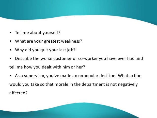 what is situational interview