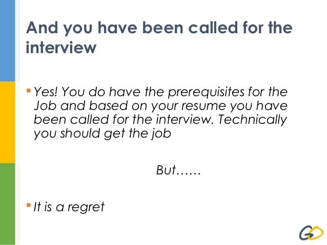 how to succeed in an interview