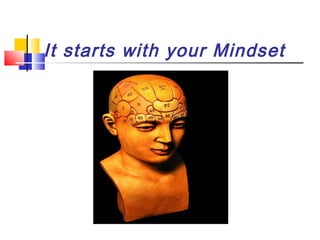 It starts with your Mindset

 