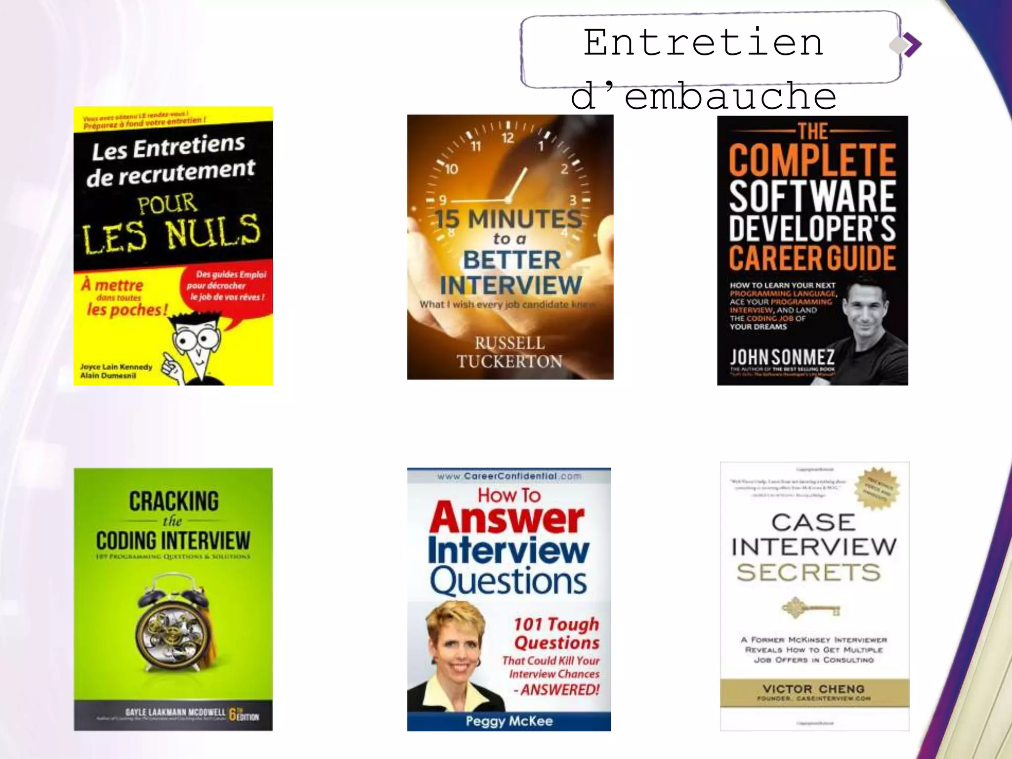 Entretien
d’embauche
 