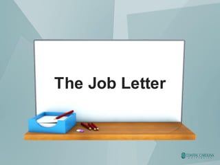 Job letter