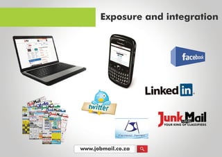 www.jobmail.co.za
Exposureandintegration
 