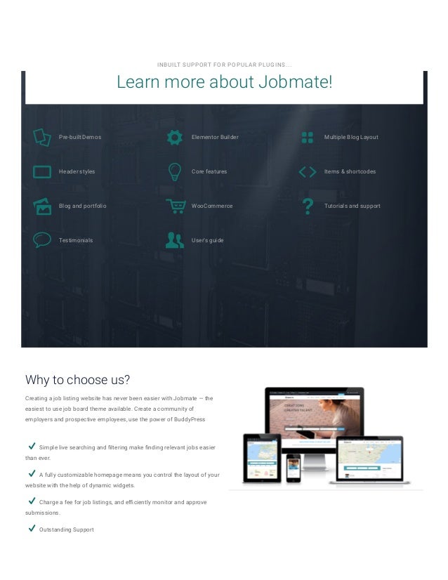 jobmate the ultimate wordpress job manager theme job popular job boards