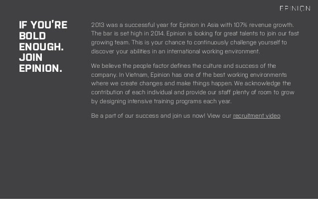 new career opportunities at epinion new career opportunities